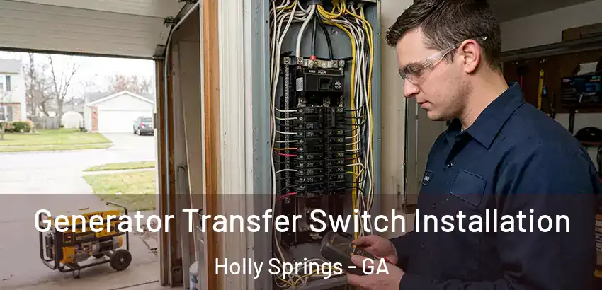 Generator Transfer Switch Installation Holly Springs - GA
