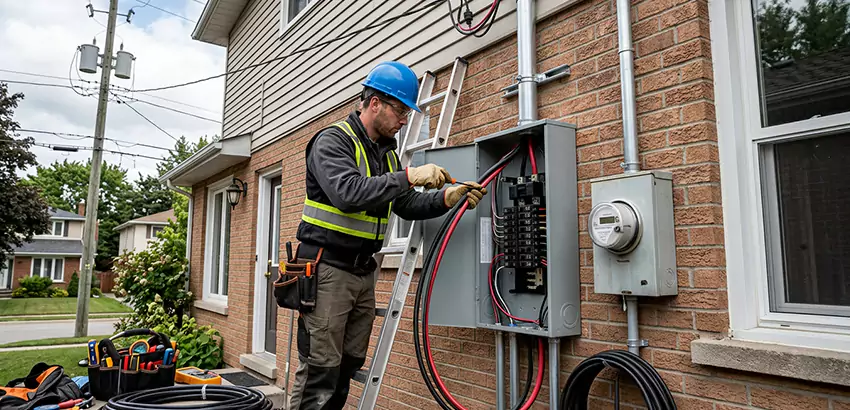 Electrical Service Upgrade In Holly Springs