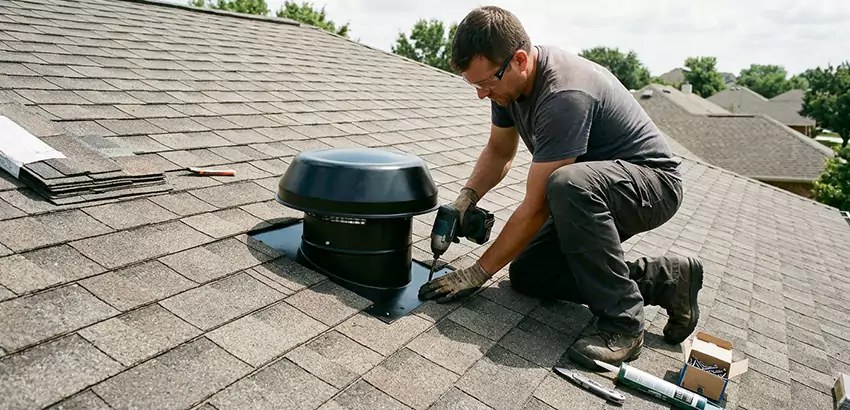 Roof Vent Fan Installation in Holly Springs