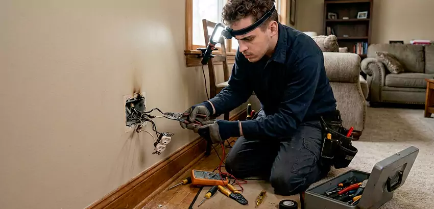 Short Circuit and Dead Outlet Repair in Holly Springs