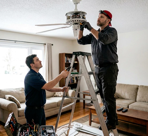 Professional Ceiling Fan Repair: Your Local Fan Specialist in Holly Springs, GA