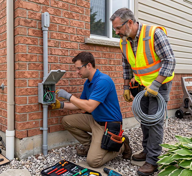 Professional Outdoor Outlet Installation: Your Local Exterior Wiring Team in Holly Springs, GA