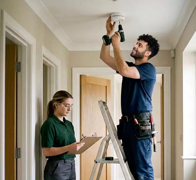 Professional Smoke Alarm Installation: Your Local Fire Safety Team in Holly Springs, GA