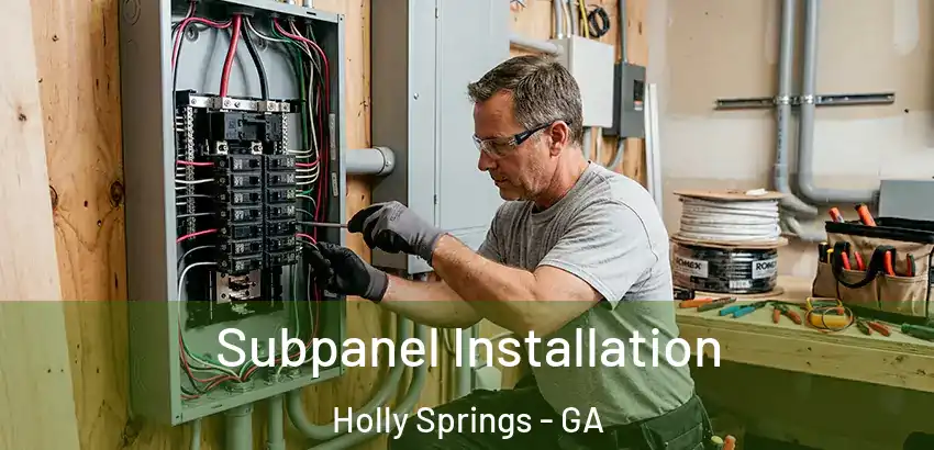 Subpanel Installation Holly Springs - GA